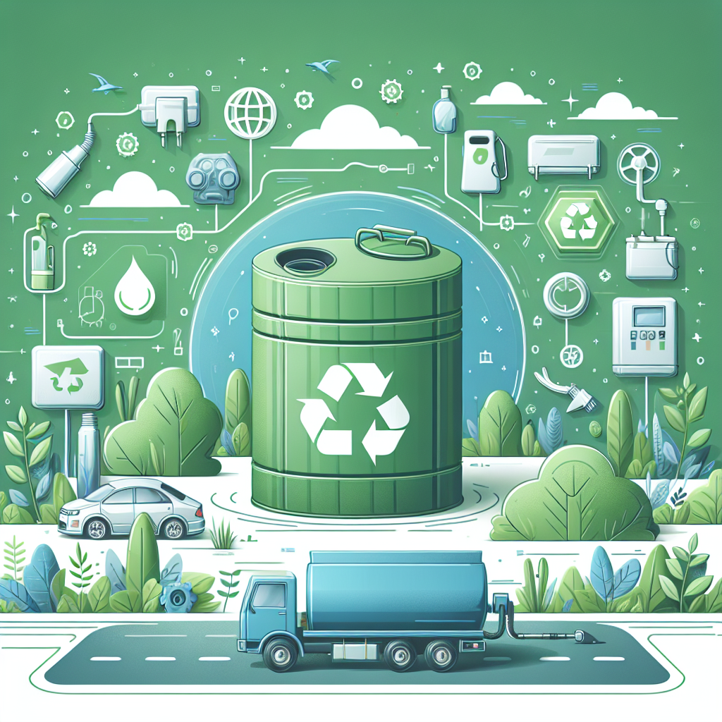 recyclage des réservoirs de carburant